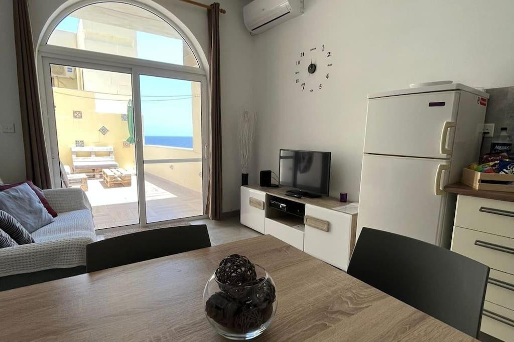 Serenity Sea-View Maisonette Marsalforn Ngoại thất bức ảnh